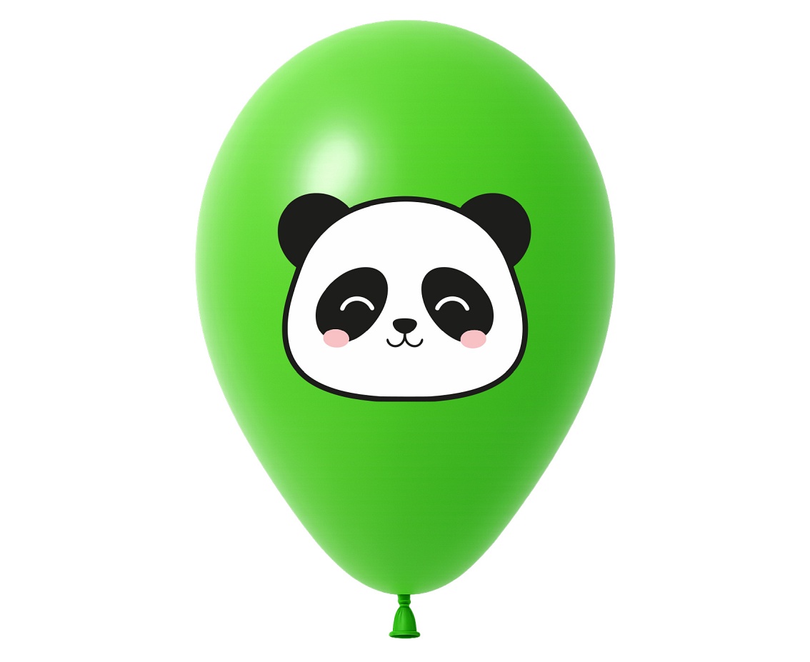 Balony Panda, 12" , 5 szt.